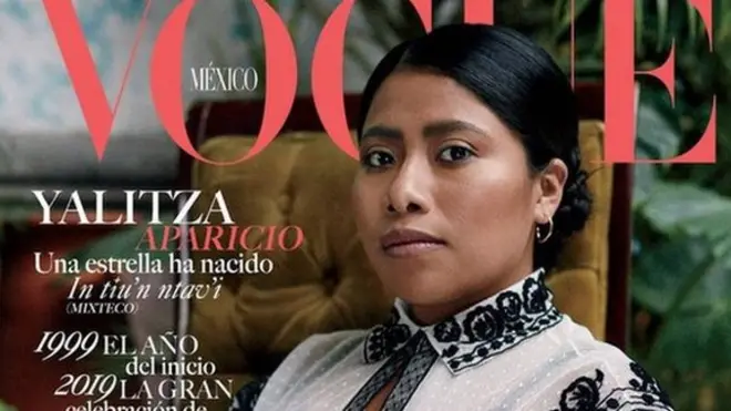 Yalitza Aparicio aparece en la portada de Vogue México.