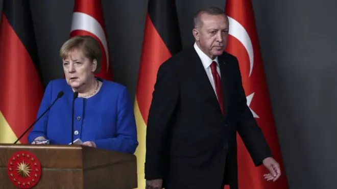 Merkel ve Erdoğan