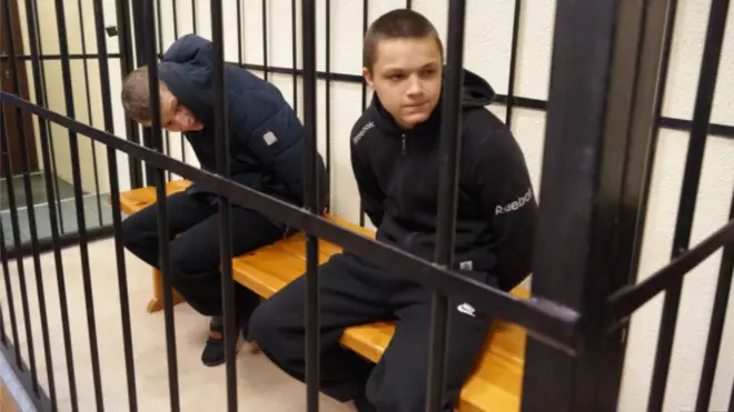 Stanislaw and Ilya Kostsew in court in January