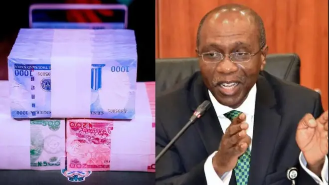 Owó náírà tuntun àti Godwin Emefiele 