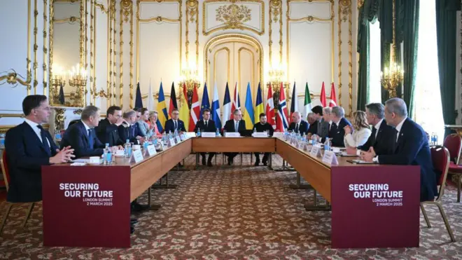 လန်ဒန် ထိပ်သီးဆွေးနွေးပွဲမှာ ယူကရိန်းကို ထောက်ခံကြောင်း ဥရောပ ခေါင်းဆောင်တွေပြသ