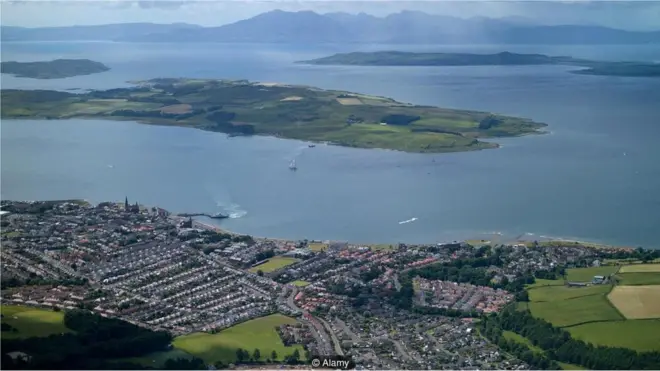 समंदर के नज़दीक का इलाका