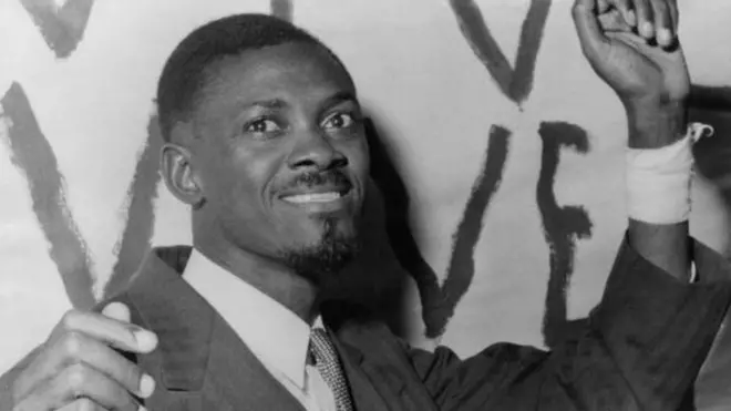 Патрис Лумумба на конференции о будущем Конго, куда его доставили из бельгийской тюрьмы (1960 год)