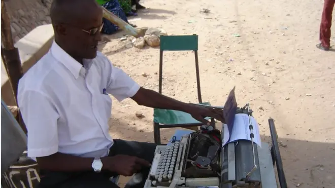 Type-ka weli waxaa lagu qortaa araajida