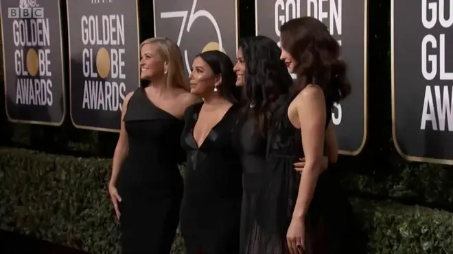 Почему звезды пришли в черном на красную дорожку "Золотого глобуса"?