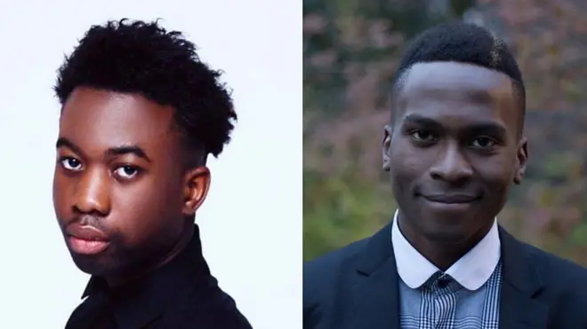 Wesley Mukerinkindi et Gaëtan Ekoondo, tous deux promoteurs de la start-up SearchYourTeam