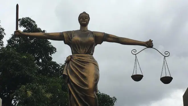 Symbol of court and justice