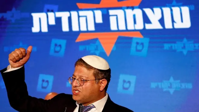 إيتامار بن غفير، الذي سيكون مسؤولا عن الشرطة الإسرائيلية ، أُدين سابقا بالعنصرية ضد العرب