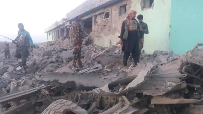 له چاودنې وروسته د ده یک ولسوالۍ وداني.