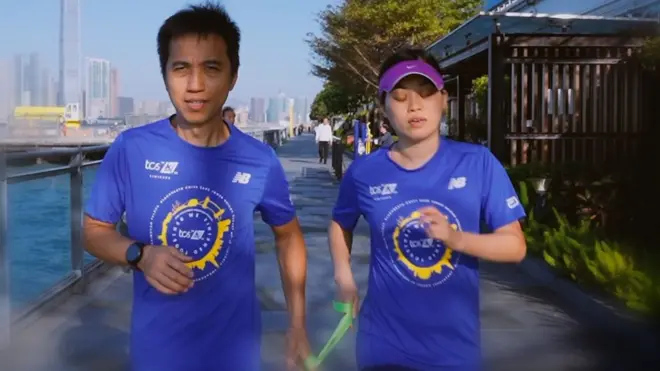 Kako je slepa devojka istračala šest maratona