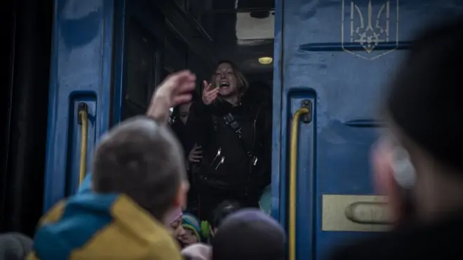 More than 800,000 people have fled Ukraine since Russia launched a full-scale invasion