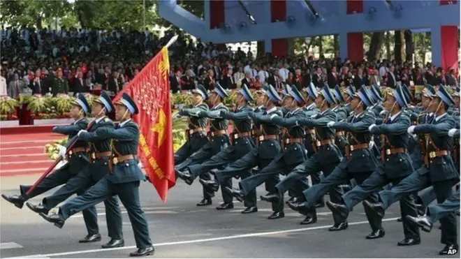 Diễu binh ngày 30/4 ở TP HCM