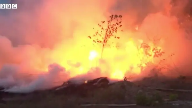 "Пожежі в Амазонії - це міжнародна криза", - каже президент Франції Еммануель Макрон.