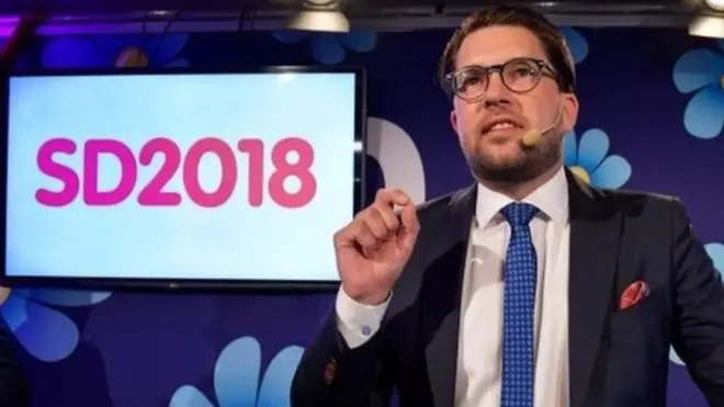 స్వీడన్ డెమోక్రాట్స్ నాయకుడు జిమ్మీ అకెస్సన్