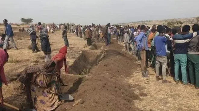 ኣብ ክልል ኦሮሚያ 'ልዕሊ 400 ሽሕ ሰባት ንሕጽረት መግቢ ተቓሊዖም' ተባሂሉ