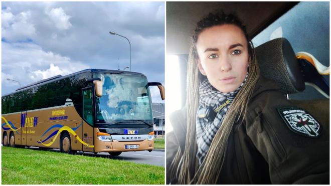 Автобус і Ярина Чорногуз