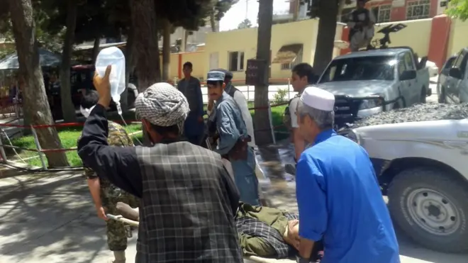 Faryab'taki bir saldırı (Arşiv fotoğrafı)