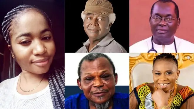 Ada Jesus, Bruno Iwuoha, Ndubuisi Kanu, Chike Akunyili, Doris Chima