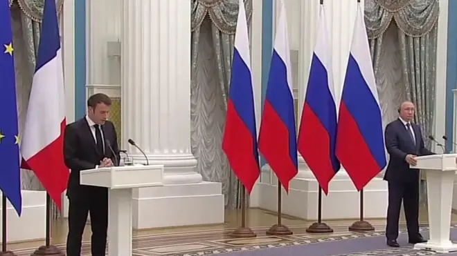 پوتين او مکرون