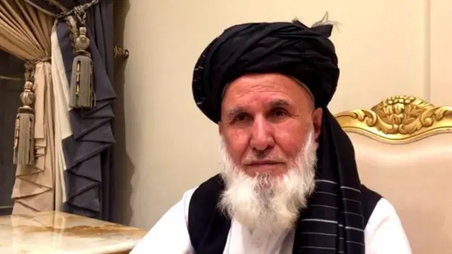 حاجي دین محمد له بي بي سي سره په خبرو کې منلې ده چې نوموړی د دې پلاوي غړی دی