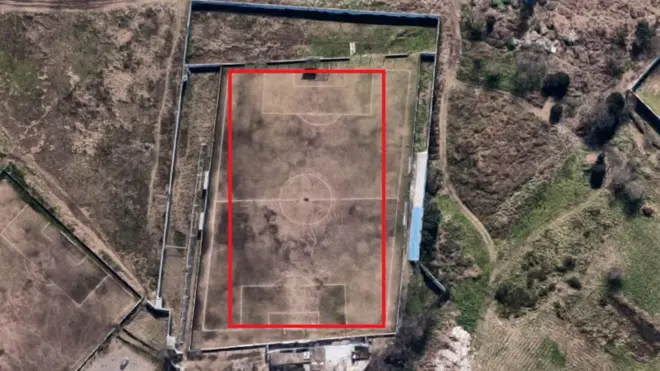 Foto aérea de Google Maps.