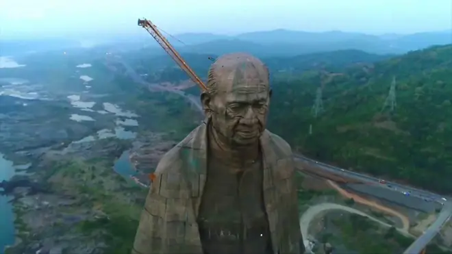 The world’s tallest statue