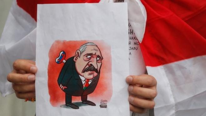 Карикатура на Лукашенко