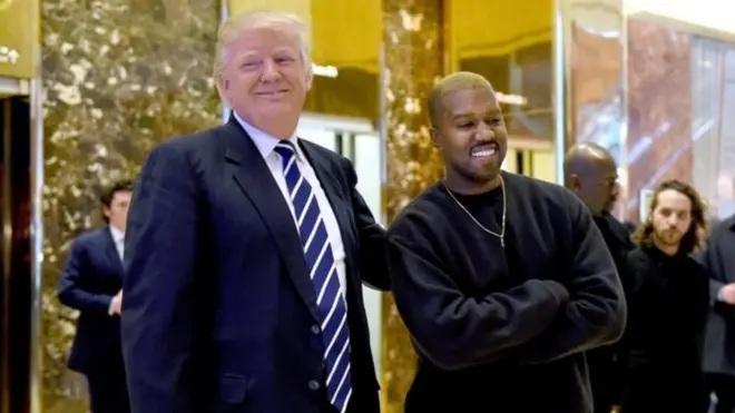 كاني ويست وترامب