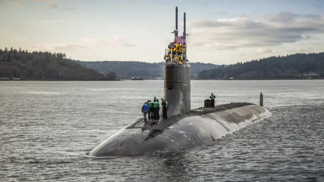 The couple allegedly tried to sell secrets about US nuclear submarines to a foreign government