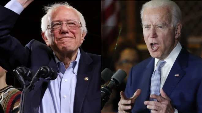 Sanders y Biden son los precandidatos demócratas más populares.