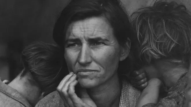 "Мати-мігрантка", 1936 р.