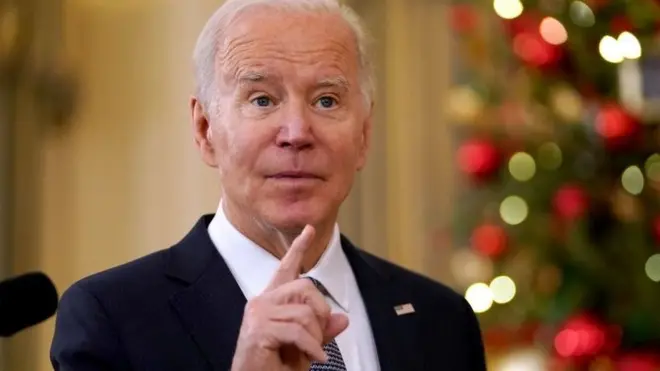 President Biden warned Vladimir Putin that he will not accept Russian "red lines" on Ukraine