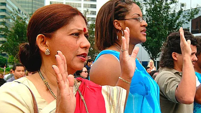 અમેરિકામાં ભારતીયો