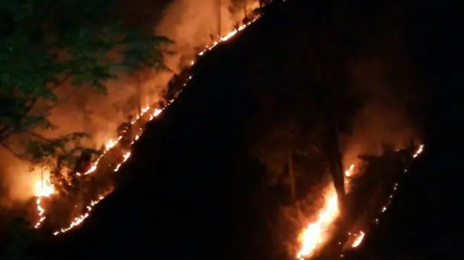 මැයි 1 වැනිදා වනවිට මේ ප්‍රාන්තයේ දී පමණක් ලැව් ගිනි 1218 ක් වාර්තා වී තිබේ