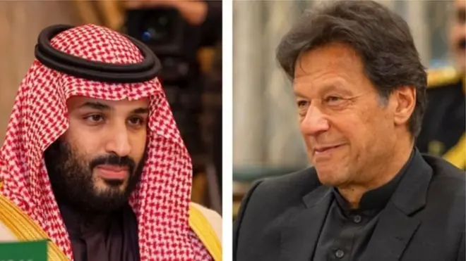 عمران خان محمد ابن سلمان