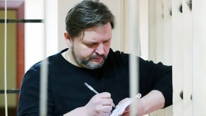 Никита Белых в Пресненском суде
