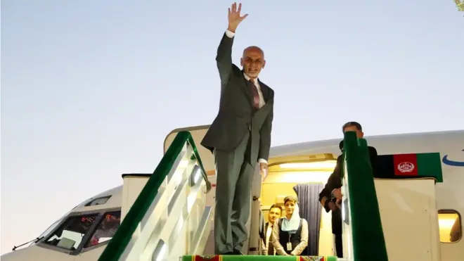 آقای غنی قرار است که بعد از ترکمنستان به آمریکا سفر کند.