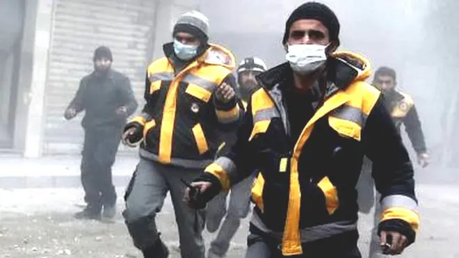 હુમલા બાદ દોડી રહેલા લોકો