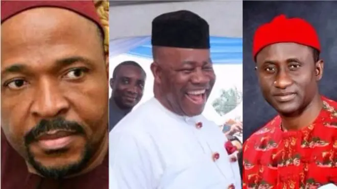 Emeka Nwajiuba, Godswill Akpabio na Uche Ogah