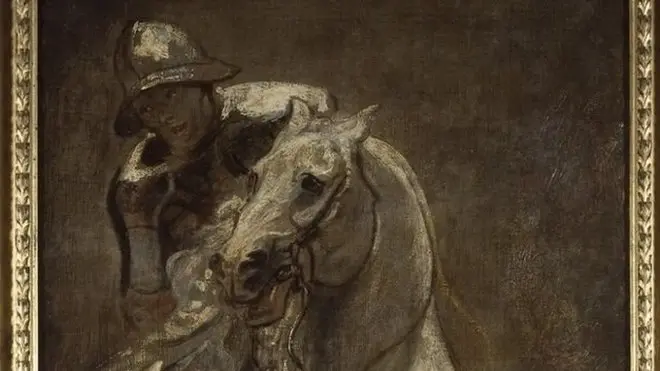 A Soldier On Horseback dilukis Anthony Van Dyck pada sekitar tahun 1616.
