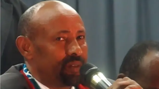 Afhayeenka ONLF, C/qaadir Xasan Hirmooge (Caddaani)