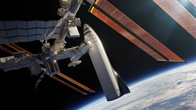 పునర్వినియోగ రాకెట్‌ను స్పేస్‌ఎక్స్ రూపొందిస్తోంది.