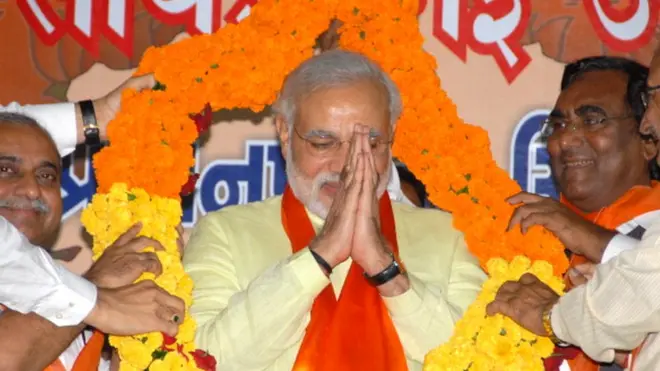 એક રેલીમાં નરેન્દ્ર મોદી