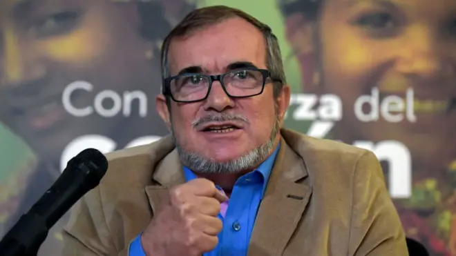 El candidato presidencial de las FARC, Rodrigo Londono Echeverri, alias "Timochenko", había denunciado la falta de garantías de seguridad durante su campaña.