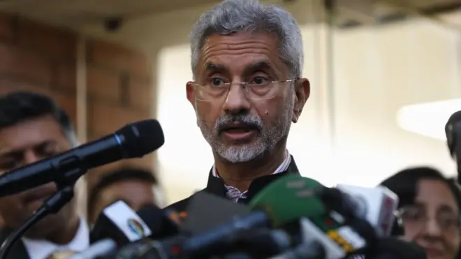 भारतीय विदेश मंत्री एस जयशंकर