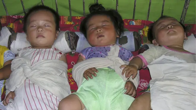 북한 산원 아이들