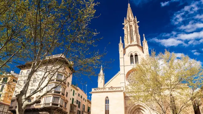 كنيسة القديس ايولاليا في بالما كان يصلي فيها المسيحيون من اصول يهودية