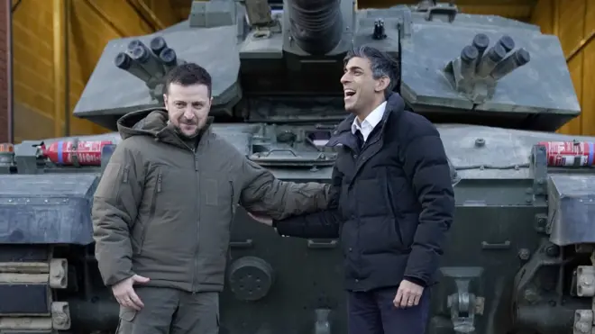 Зеленский и Сунак