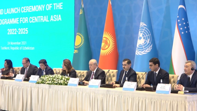 Беш мамлакат вакиллари Тошкентда йиғилдилар