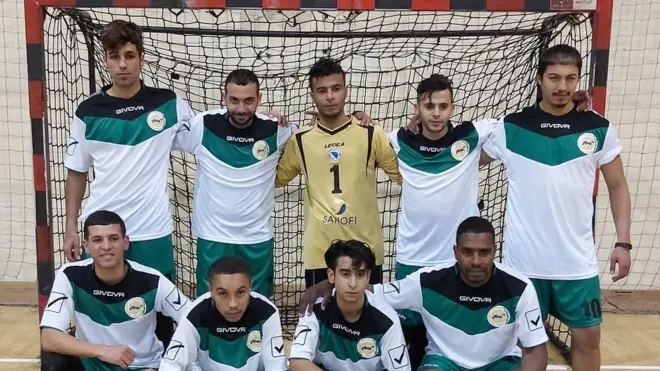 Мигрантски тим Машрел и Магреб на турниру у Хаџићима